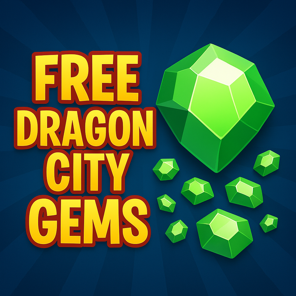 Free Dragon City Gems Giveaway (2025): 100% Working Methods